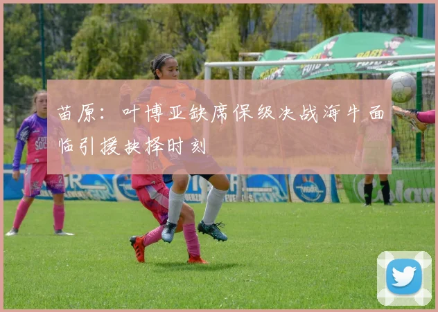 苗原：叶博亚缺席保级决战海牛面临引援抉择时刻